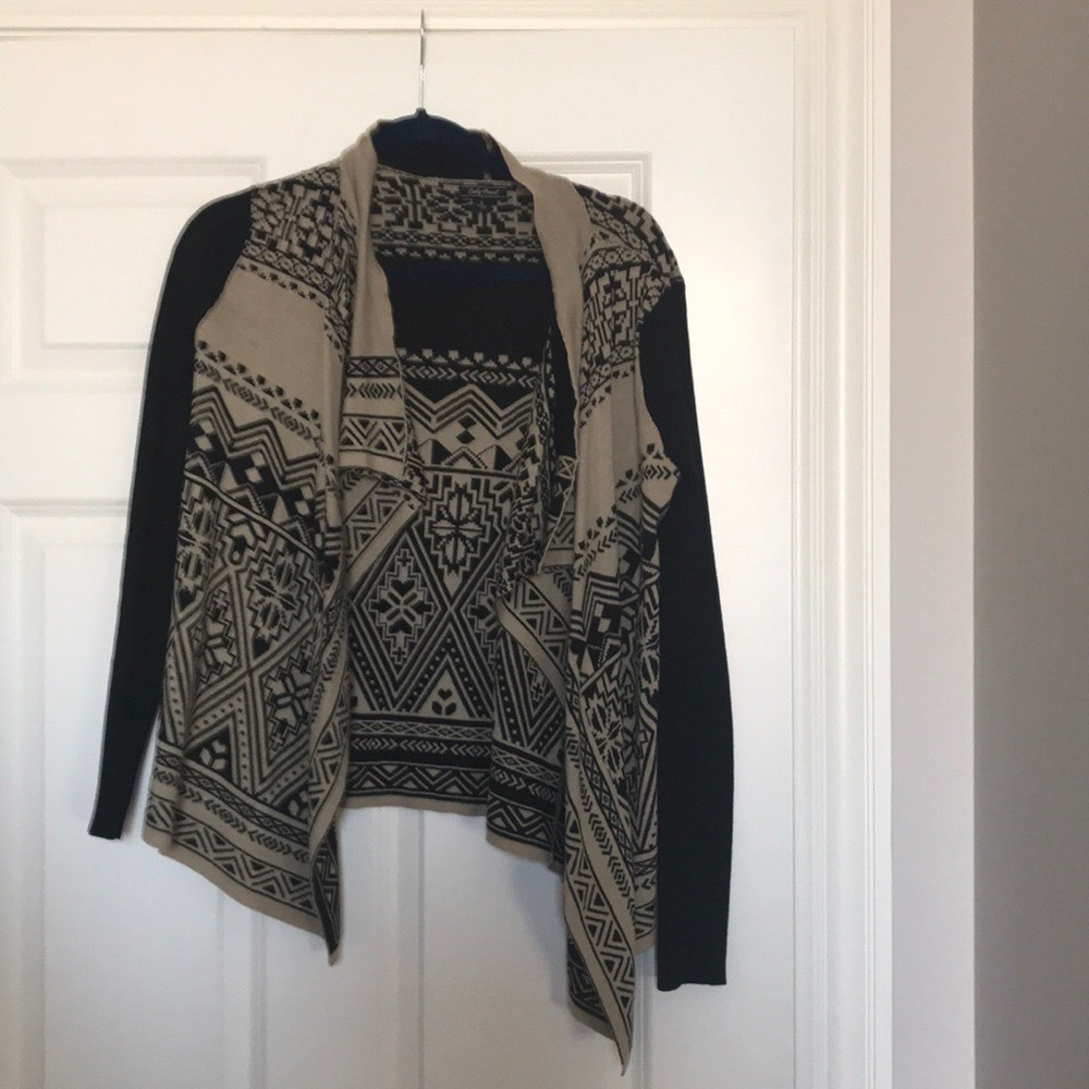 Lucky Brand Cardigan Aztec Sweater S